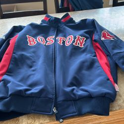 Man’s Large Red Sox Jacket 