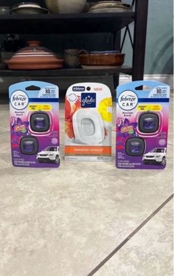 Febreze Car Freshener 2 Pack, Glade Freshener