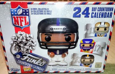 Funko Pop Pocket Pop NFL 24 Countdown calendar