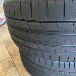 (2) 235/35/20 Pirelli Tires Like New 90% Tread Remaining $100