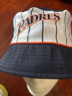 San Diego Padres Pinstripe Baseball Cap 2 side
