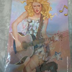 Happy Birthday Party Taylor Swift (Plastic Tablecloth)