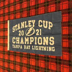 Brand New Tampa Bay Lightning Banner Flag