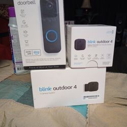  Blink Outdoor Cameras And Video Doorbell