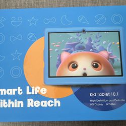 Kids 10” Android Tablet Pink Touchscreen & Camera