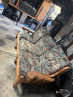 2 Couches Oak Wood 