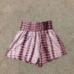 Live Love Dream Tie Dye Flowy Shorts