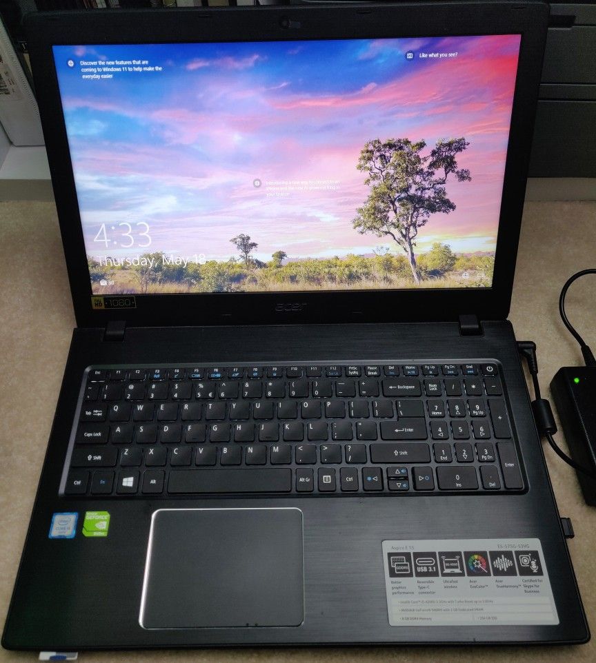 Acer Laptop For School & Light Gaming