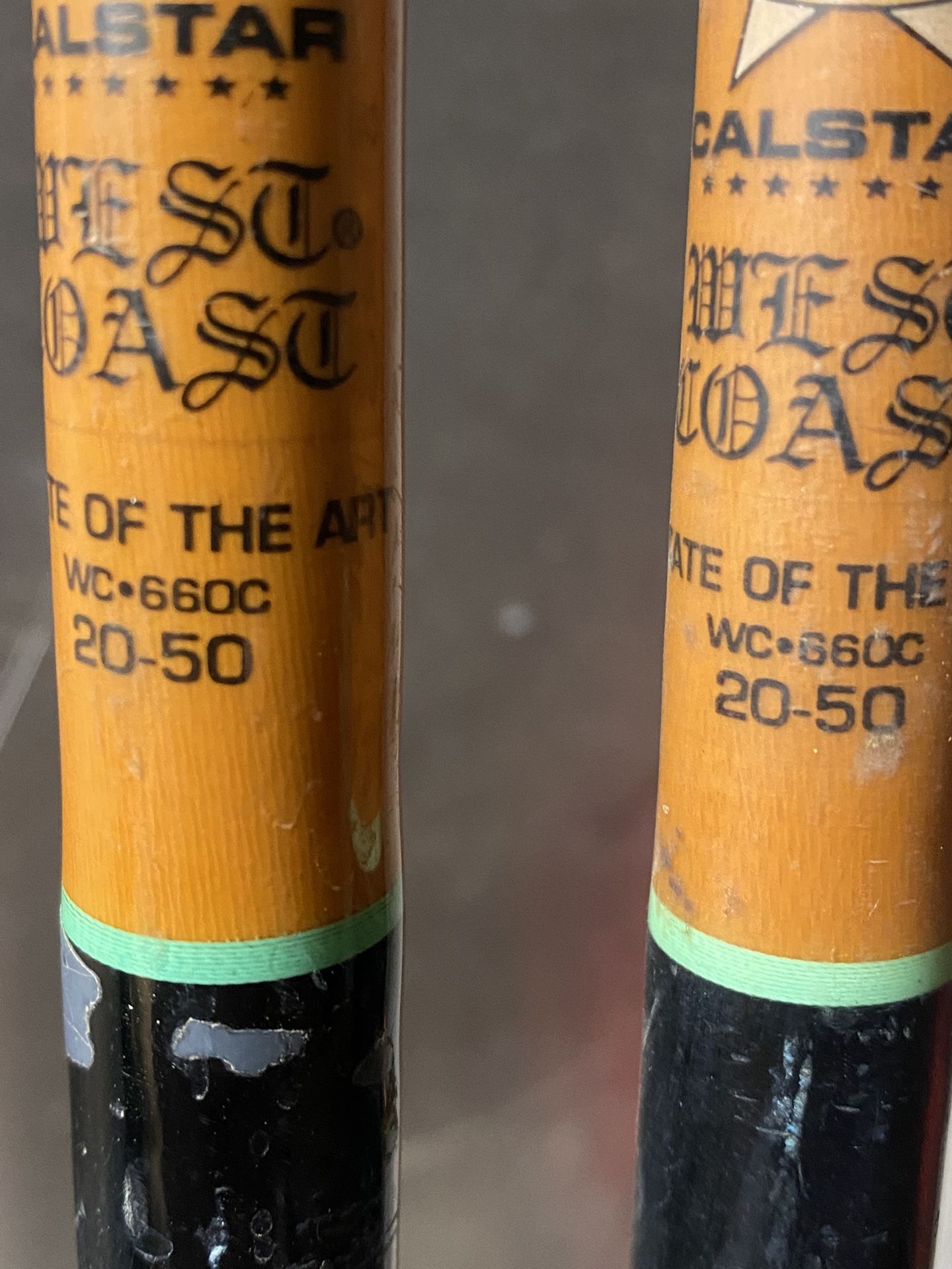 Calstar Fishing Rods "West Coast" series.: WC-660C