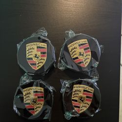 Set of 4 Porsche classic center caps