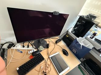 Pc with monitor