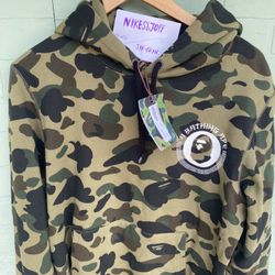Bape ABC Camo  Kanji 100% Legit Sz L