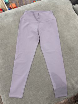 Alo Lavender High-Waist Athletic Leggings Size Large