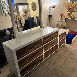 Dresser And The Nightstand 