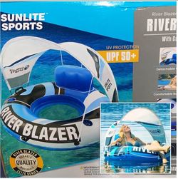 NEW River Tubes Canopy Floats / Inflatable Pool Floats