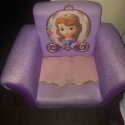 Toddler Chair Upholstered Sofia The First Chair