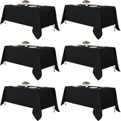 Black Tablecloths