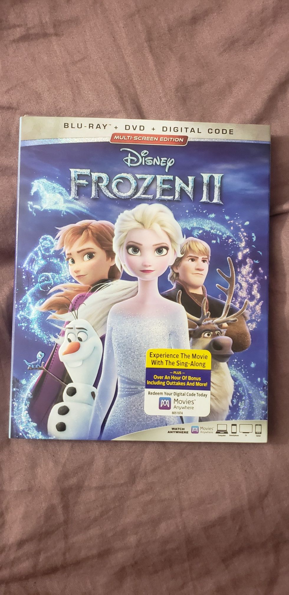 Disney Frozen II Movie $15
