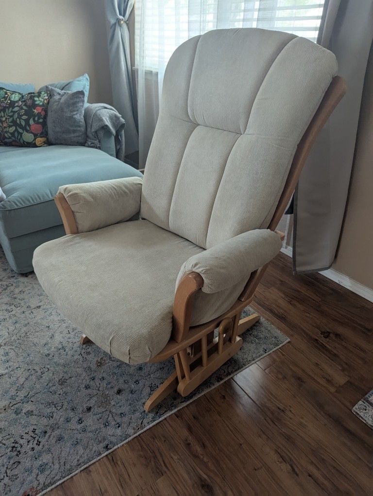 Glider rocker and recliner.
