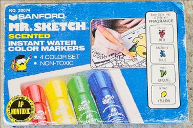 ***Sanford Mr. Sketch (Scented) Instant Water Color Markers***