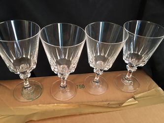 Highlights in Lead Crystal Water Glasses set of 12