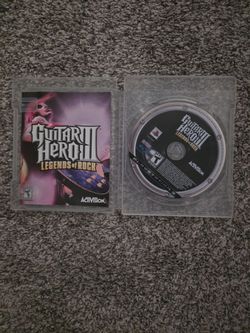 Guitar Hero III: Legends of Rock (Sony PlayStation 3, 2007)