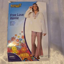 Man Hippie Halloween Costume 