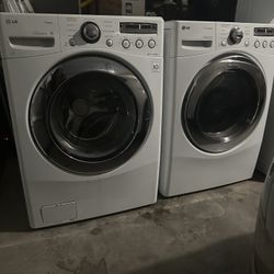 Matching LG Front Load Washer and Dryer