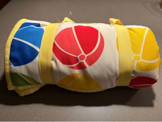 New Beach Ball Print Picnic Blanket