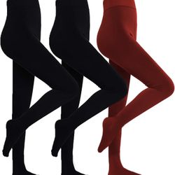 Womens Winter Warm Leggings Elastic Velvet Fleece Lined Thick Tight Leggings