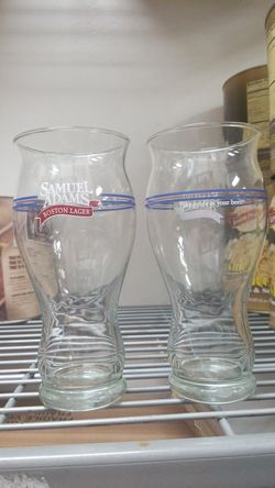 Samuel Adams Perfect Pint Glasses