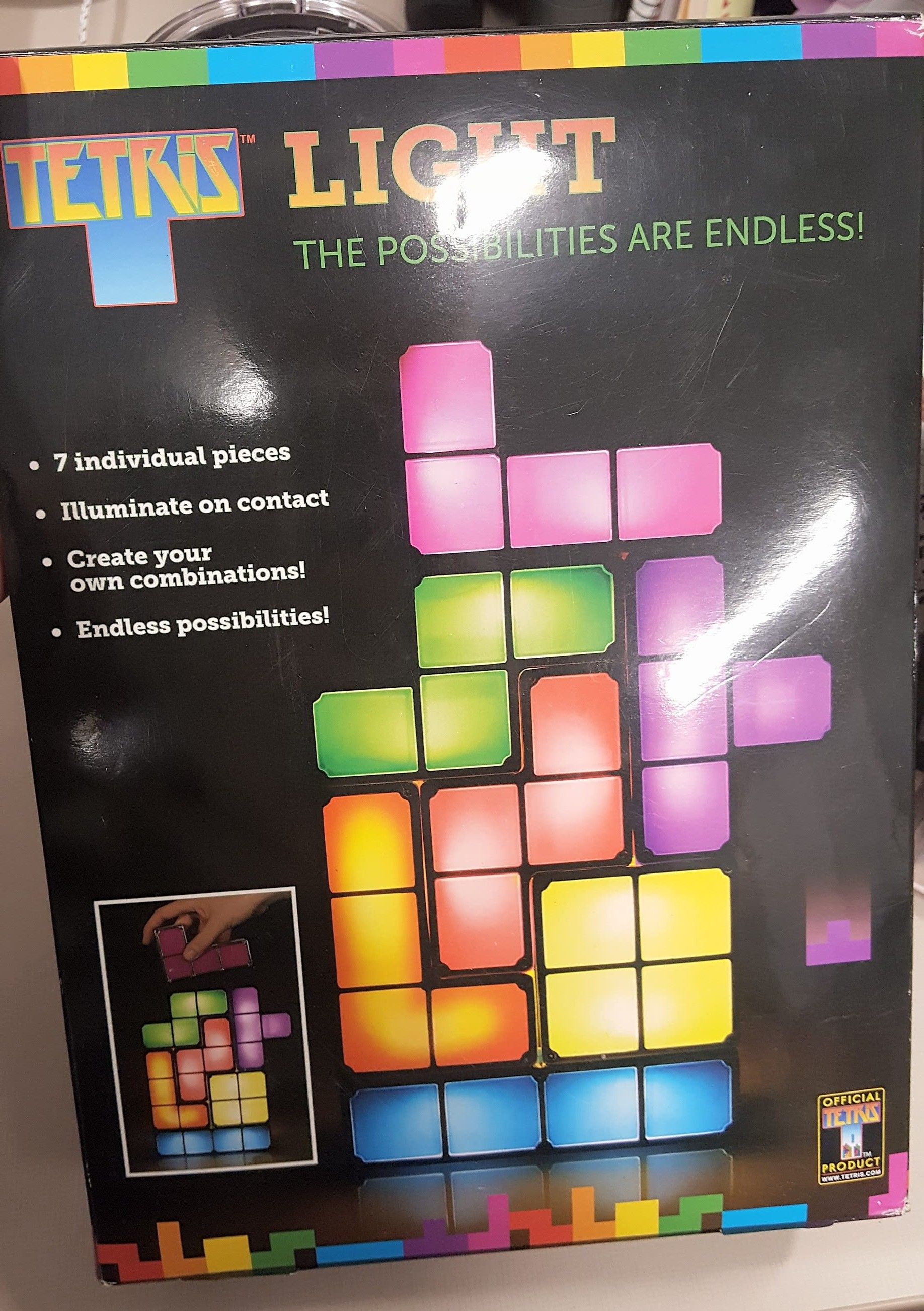 Fun Tetris lamp light