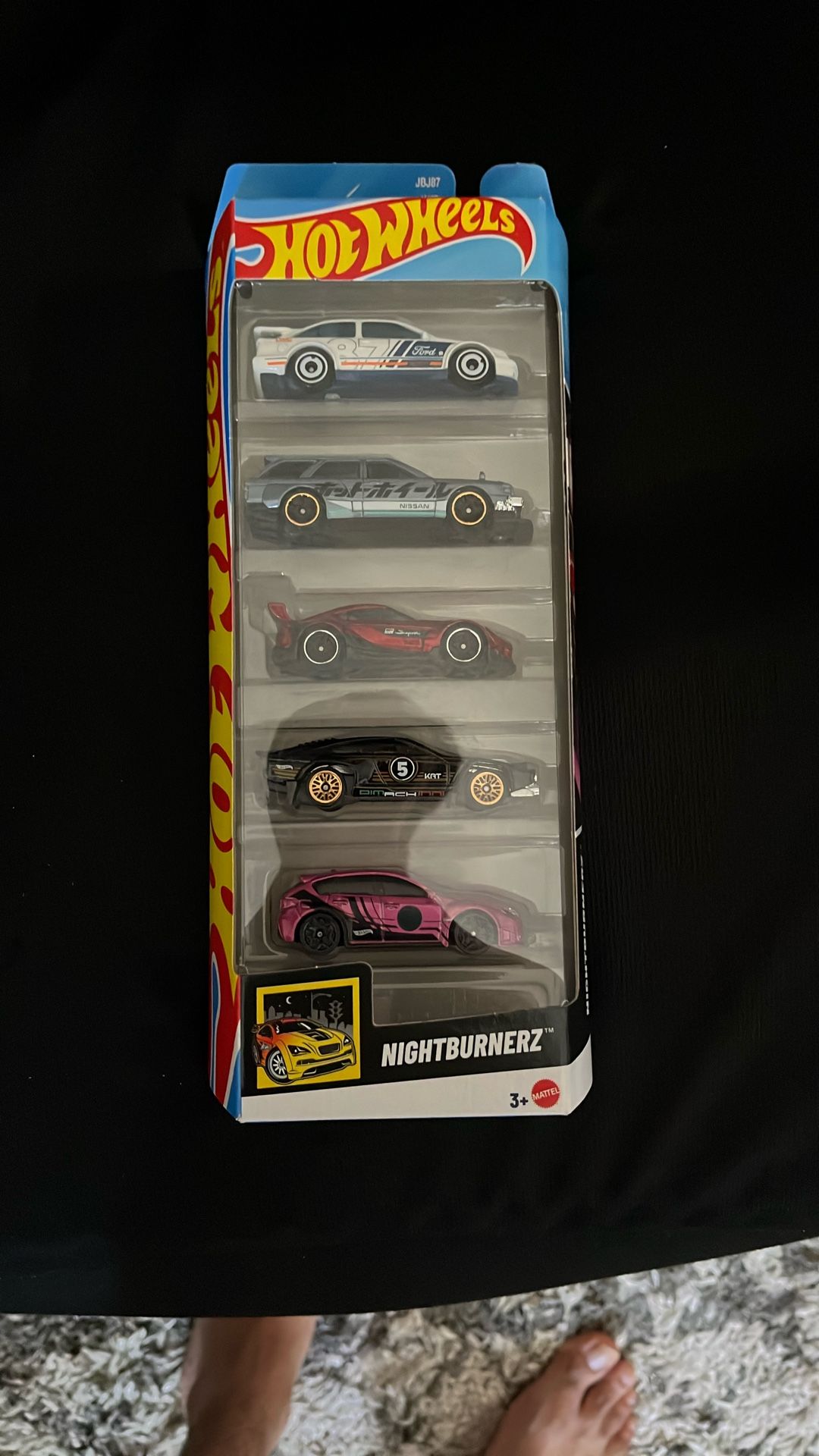 Hot Wheels Nightburnerz 5 Packs