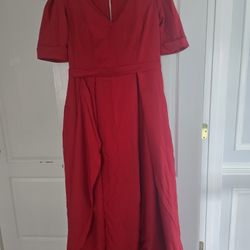 Red Plus Size Dress