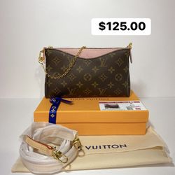 LOUIS VUITTON Monogram Pallas Clutch💲125.00 