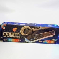 Jetson Orbit X Light Up Kick Scooter Black Children 5+ Brand New
