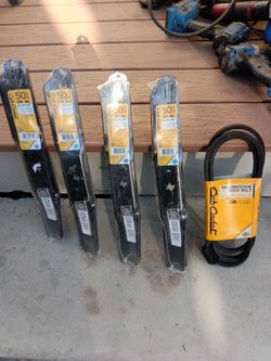 Cub  cadet lown mower 50" blades