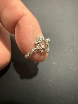 925 Sterling Silver Ring For Wedding Size 7