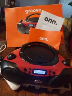 Onn. CD/Bluetooth Boombox