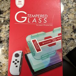 Nintendo Switch Oled glass screen protector. 