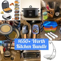 HUGE Kitchen Appliance & Storage Bundle – $650+ Value