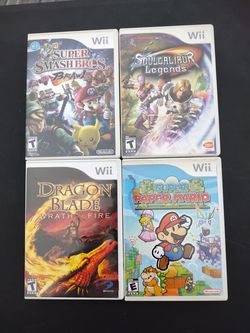 Nintendo Wii games all in great shape complete and work no offers no trade 75th Ave Indian School $20 each