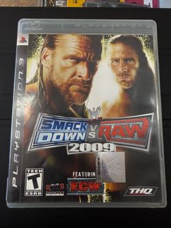 WWE Smackdown VS Raw 2009 PlayStation 3