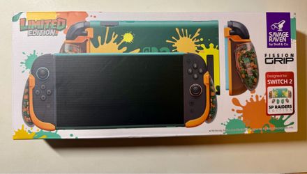Savage Raven  Cover and Fission Grip  - Splatoon Raiders Limited Edition