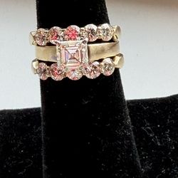 14k Gold Natural Diamond Ring