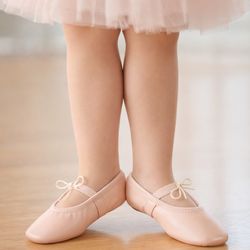 Capezio Flesh/Pink Daisy Ballet Shoes, 12M