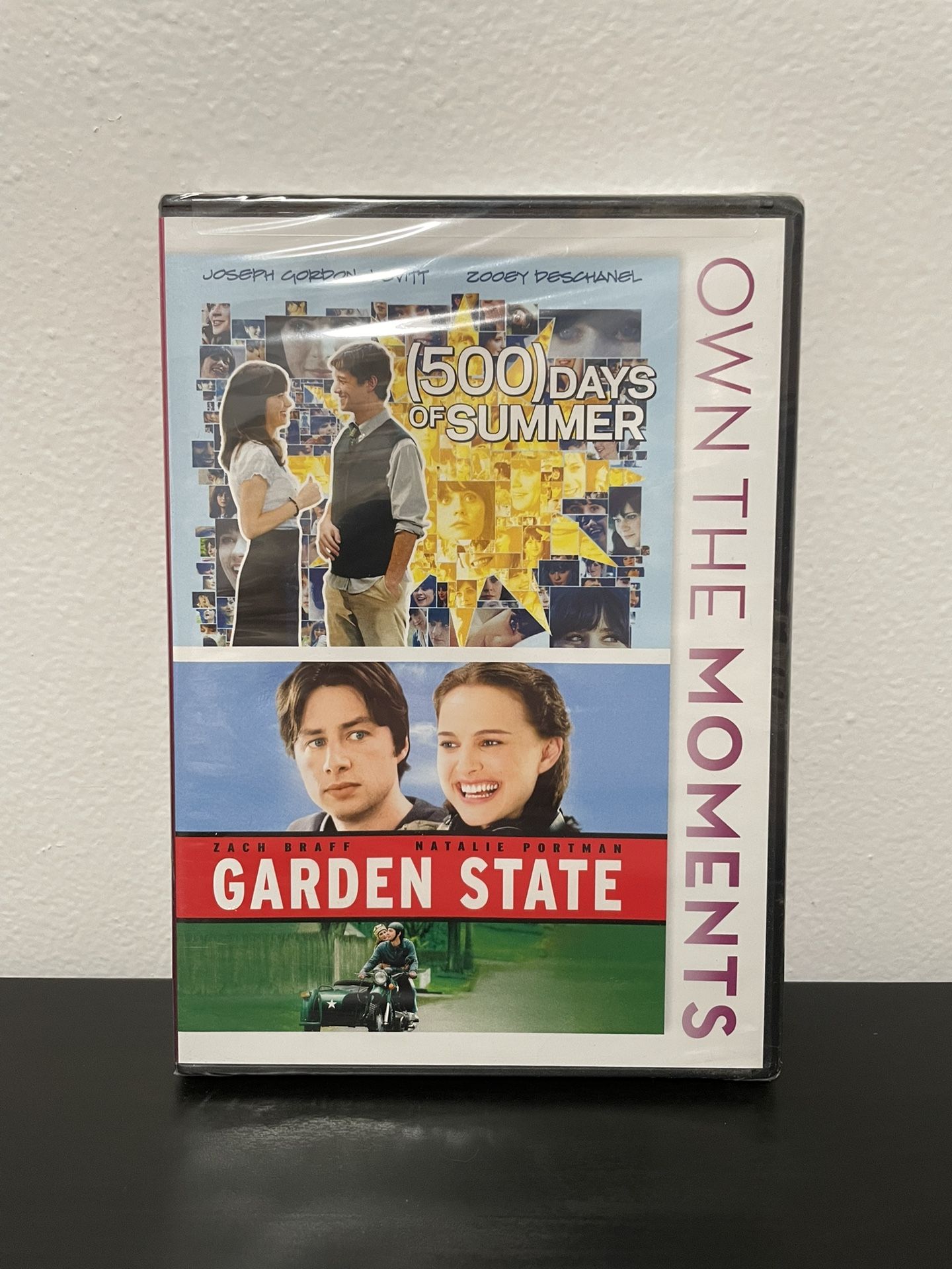 500 Days Of Summer + Garden State DVD 2 Movie combo NEW SEALED Natalie Portman