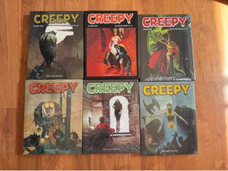Creepy Magazine hardcover collections - out of print and hard to find