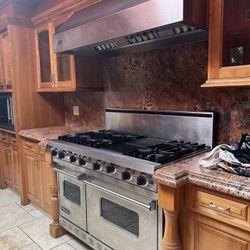 Viking Range, Hood and Double Oven For Sale