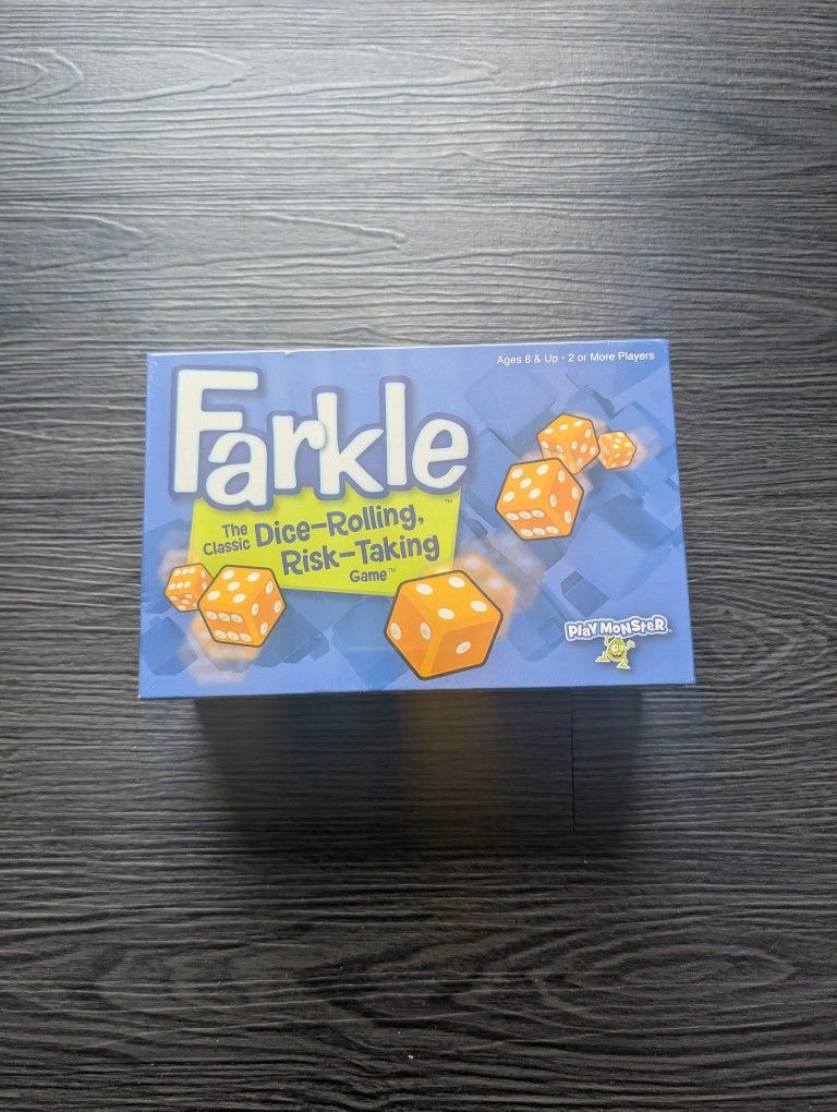 Farkle - Board Game - Dice - Family Game Night - New